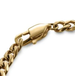 Lucleon Aspero | Bracelet En Perles Œil De Tigre Et Crâne Doré 10 Mm -Bagues Magasin 20 3asper