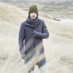 Fawler Bonnet Vert Olive à Grosses Mailles Fee Montagna -Bagues Magasin 2038jytu43 2 1