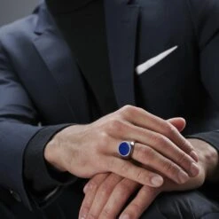 Lucleon Bague Argentée Larse Makt 12 Lucleon Bague Argentée Larse Makt -Bagues Magasin 20788 04