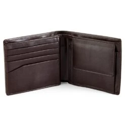 Lucleon Portefeuille En Cuir Marron Foncé Tommy Jasper -Bagues Magasin 21 4 21