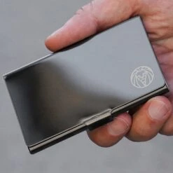 Lucleon Porte-cartes En Acier Noir 13 Lucleon Porte-cartes En Acier Noir -Bagues Magasin 2240best