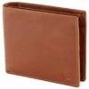 Lucleon Portefeuille En Cuir Marron Clair Tommy Jasper -Bagues Magasin 23 102