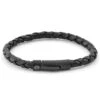 Lucleon Bracelet En Cuir Noir Black & Black 1 Lucleon Bracelet En Cuir Noir Black & Black -Bagues Magasin 2 286