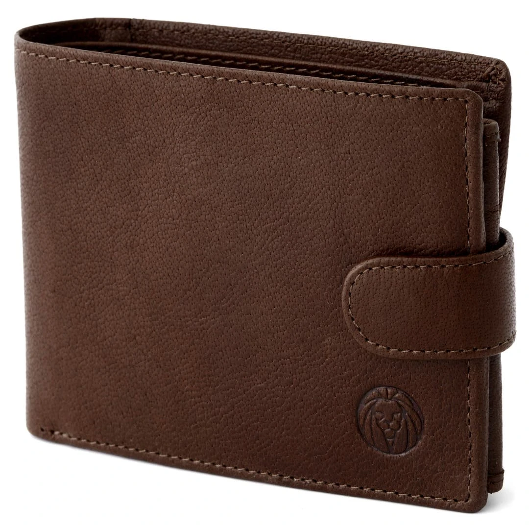 Lucleon Portefeuille Ergonomique En Cuir Marron California 3 Lucleon Portefeuille Ergonomique En Cuir Marron California
