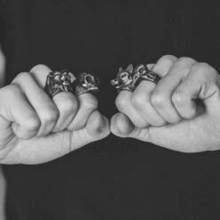 Moody Mason Bague Makt Grise Le Lion -Bagues Magasin 2drugaslika 2