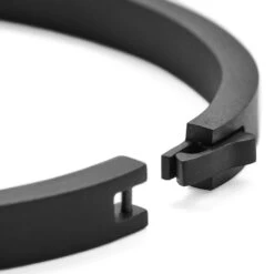 Lucleon Bracelet Manchette Arie Noir Mat 10 Lucleon Bracelet Manchette Arie Noir Mat -Bagues Magasin 3 4 clean