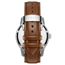 Fawler Dayton | Dayton | Montre En Acier Inoxydable Argenté Avec Cadran Gris Texturé -Bagues Magasin 3 4dajton