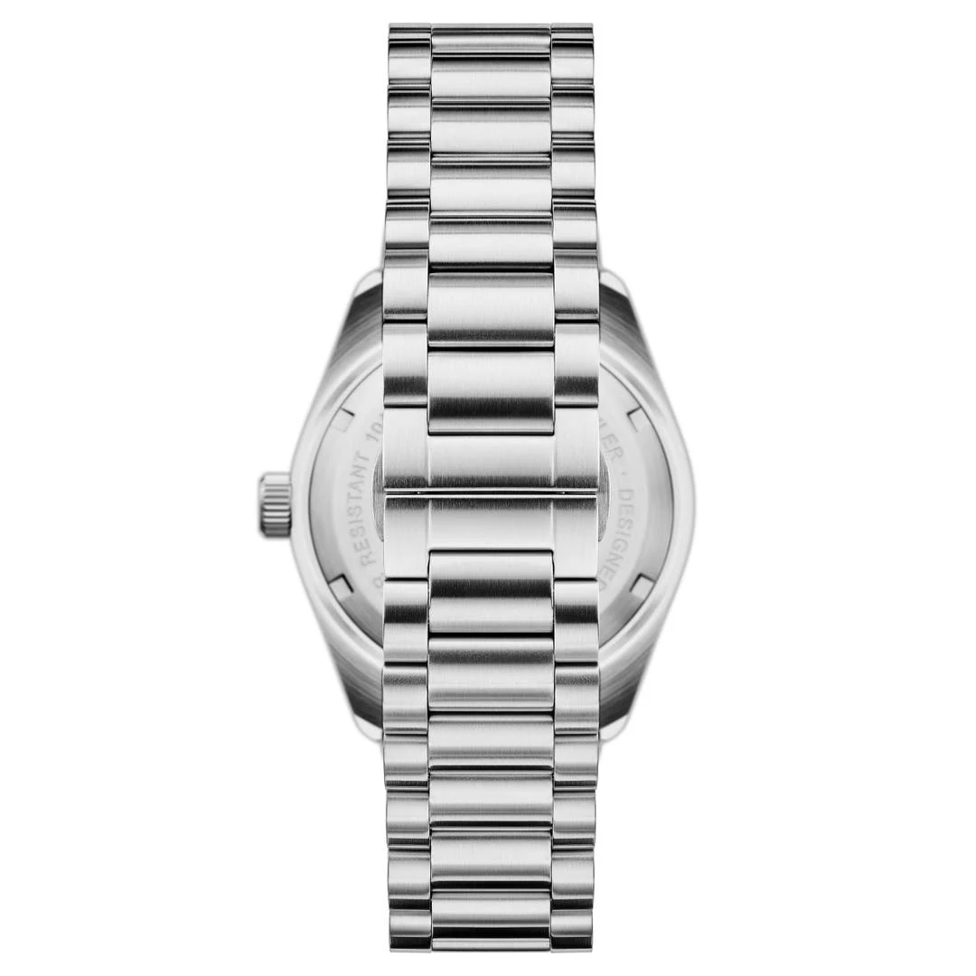 Fawler Métier | Montre GMT En Acier Inoxydable Vert 6 Fawler Métier | Montre GMT En Acier Inoxydable Vert – Image 4