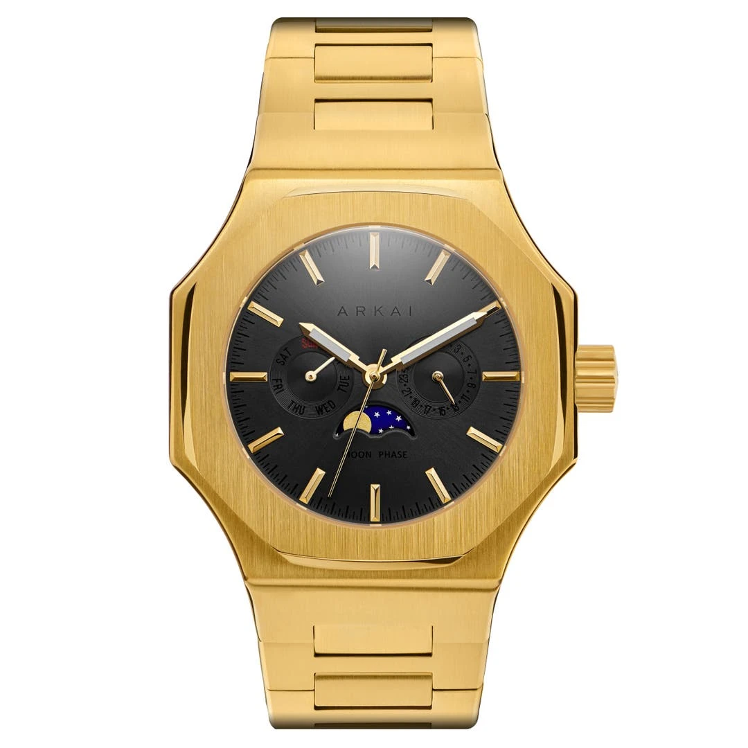 Arkai Montre Phases De Lune Amil Mace 3 Arkai Montre Phases De Lune Amil Mace