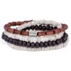 Lucleon Set De Bracelets Miro En Bambou & Coco -Bagues Magasin 4 1 424