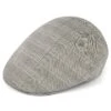 Fawler Casquette Plate Tirreno à Motif écossais Gris -Bagues Magasin 4 1 483