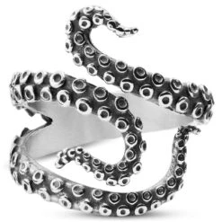 Moody Mason Bague Argenté Le Tentacule -Bagues Magasin 4 3.017851488e1031d0d3d7a9061843b868 8