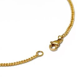 Lucleon Bracelet Chaîne à Mailles Dorées - 2 Mm 12 Lucleon Bracelet Chaîne à Mailles Dorées - 2 Mm -Bagues Magasin 4 5.5d57b513d6cfc5b96d170855e4436953 3