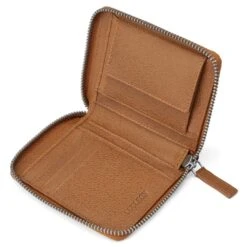 Lucleon Mini Portefeuille Anti-RFID En Cuir Brun Tan Sky -Bagues Magasin 4 5 0148f4ddc50b72db97ab8f132575210e 1