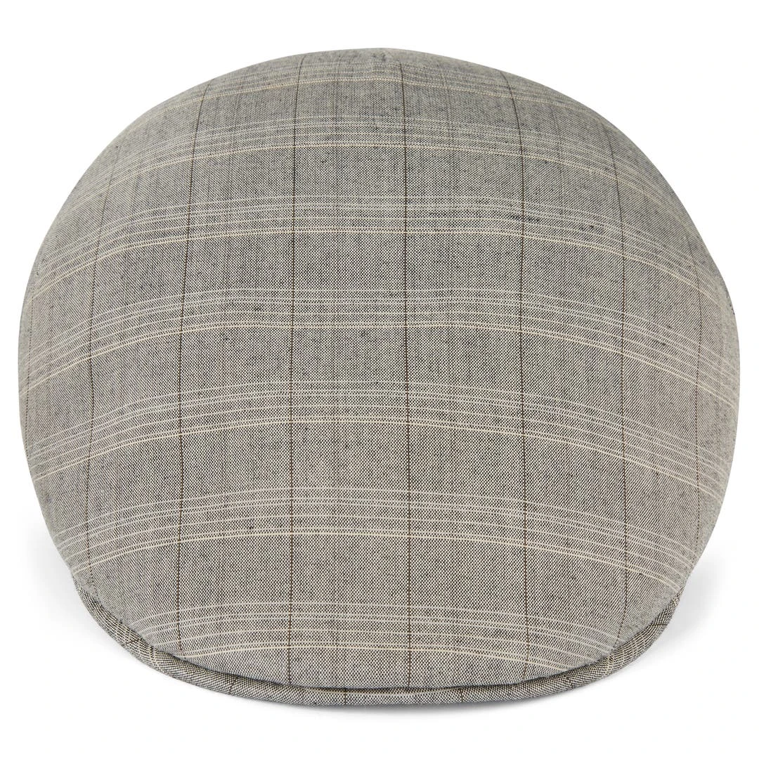 Fawler Casquette Plate Tirreno à Motif écossais Gris 7 Fawler Casquette Plate Tirreno à Motif écossais Gris – Image 5