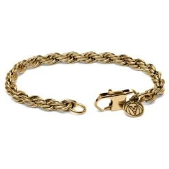 Lucleon Bracelet En Métal Tressé Couleur Or Corwin Amager - 6 Mm -Bagues Magasin 5 2.4c6eda59b88663d824a662c3d4b89e61 3