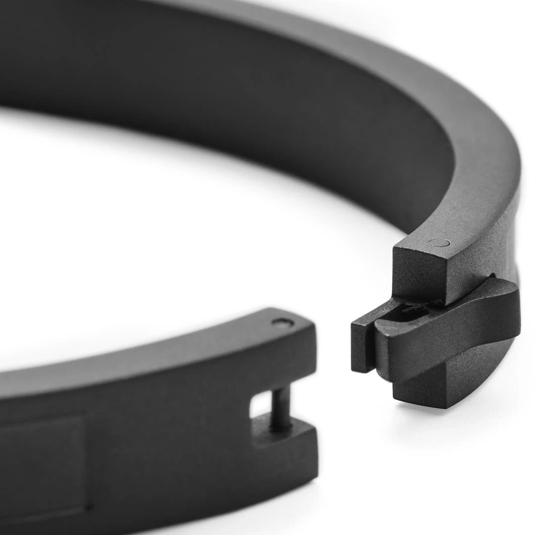 Lucleon Bracelet Jonc Arie Noir à Chiffres 6 Lucleon Bracelet Jonc Arie Noir à Chiffres – Image 4