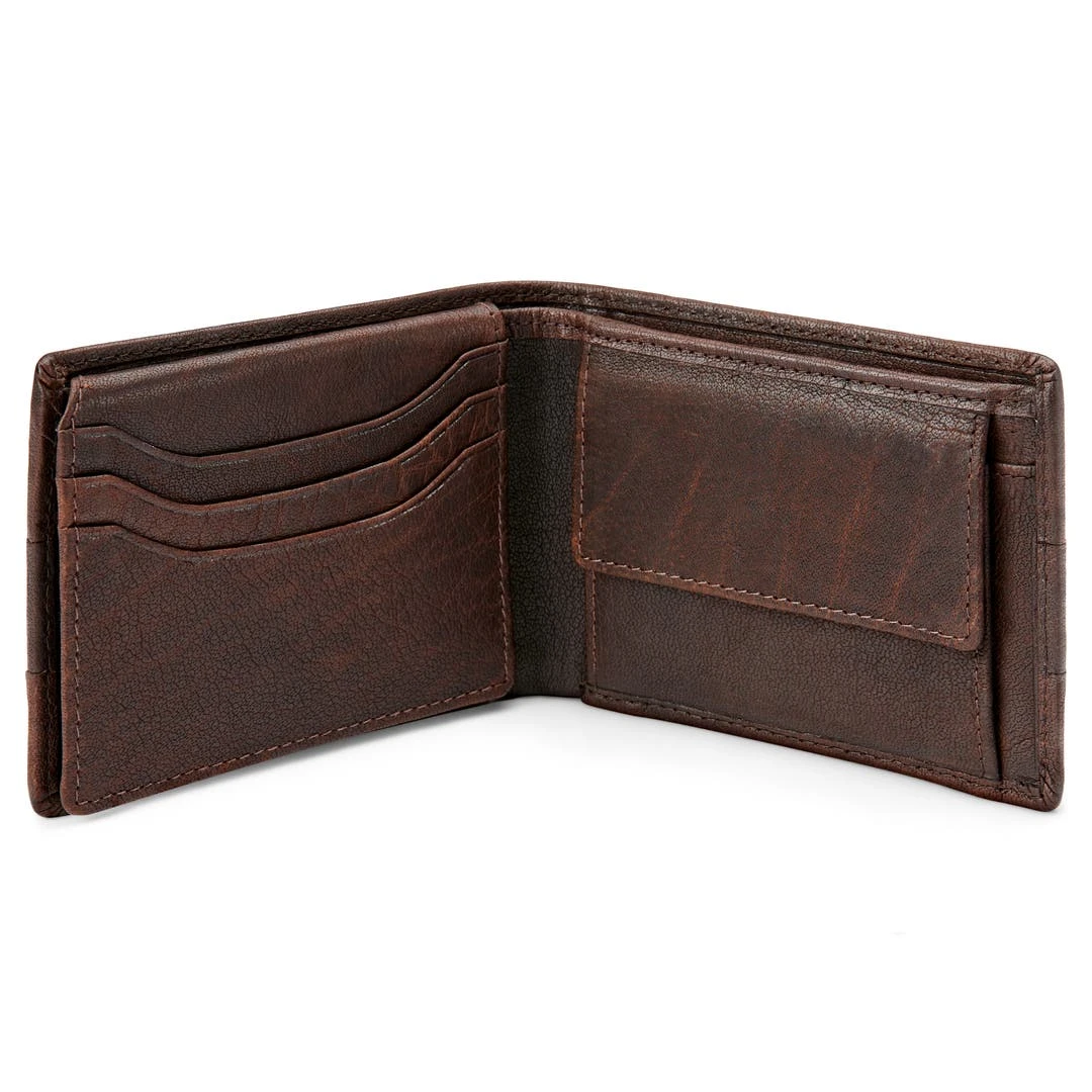 Lucleon Portefeuille En Cuir à Plis Brun Montréal 4 Lucleon Portefeuille En Cuir à Plis Brun Montréal – Image 2