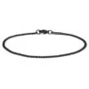 Lucleon Bracelet Chaîne à Mailles Noires - 2 Mm 2 Lucleon Bracelet Chaîne à Mailles Noires - 2 Mm -Bagues Magasin 6 1 434422e4933471b99adbe2bea3ba9b0f 3