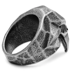 Moody Mason Bague Grise à Tête D'aigle Mack -Bagues Magasin 6 2 84477102de00122410ea6793fbcb8172 8