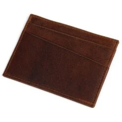 Lucleon Mini Porte-cartes Montreal En Cuir Marron RFID -Bagues Magasin 6 4 91