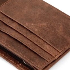 Collin Rowe Portefeuille Marron à Double Volet 13 Collin Rowe Portefeuille Marron à Double Volet -Bagues Magasin 6 5 26