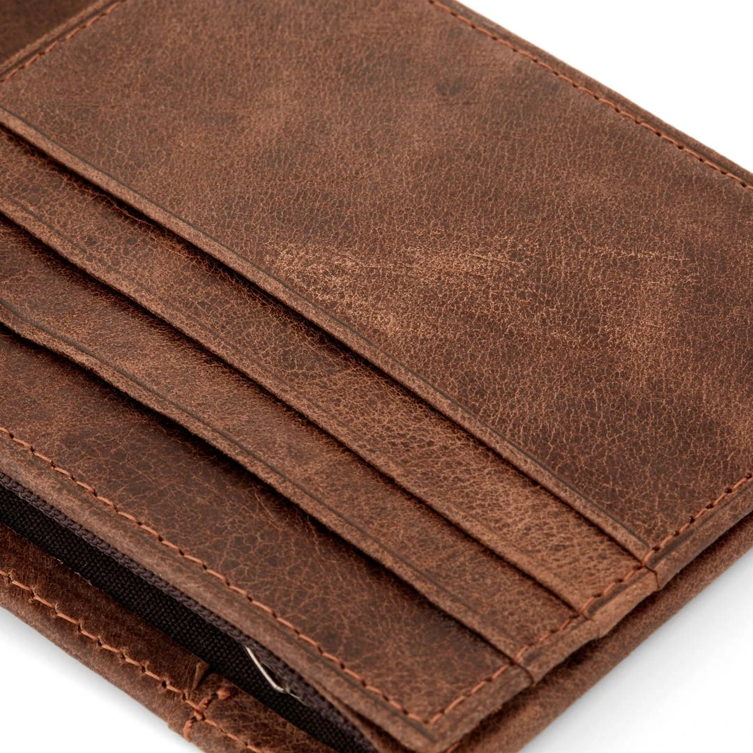 Collin Rowe Portefeuille Marron à Double Volet 8 Collin Rowe Portefeuille Marron à Double Volet – Image 6