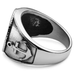 Lucleon Bague Argentée Gravel Leon 12 Lucleon Bague Argentée Gravel Leon -Bagues Magasin 8 2 copy 37