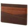 Lucleon Porte-cartes Lacey En Cuir Marron Anti-RFID