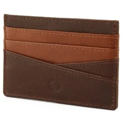 Lucleon Porte-cartes Lacey En Cuir Marron Anti-RFID