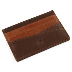 Lucleon Porte-cartes Lacey En Cuir Marron Anti-RFID -Bagues Magasin 9 4 127