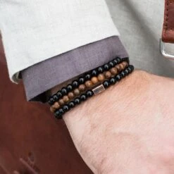 Lucleon Bracelets Lucleon Le Bois Et La Pierre -Bagues Magasin 9065 bracelet