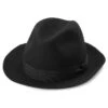 Fawler Chapeau Fédore Filippo Moda Noir à Bords Bruts 2 Fawler Chapeau Fédore Filippo Moda Noir à Bords Bruts -Bagues Magasin Hat 12 1 copy 3