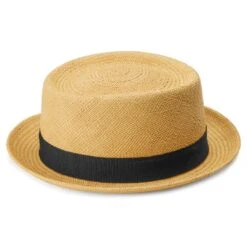 Fawler Chapeau Panama Paolo Moda "Pork Pie" -Bagues Magasin Hat 17 3 copy 3