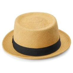 Fawler Chapeau Panama Paolo Moda "Pork Pie" -Bagues Magasin Hat 17 4 copy 3