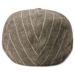 Fawler Casquette Plate à Rayures Marron Et Blanc Marco Moda 8 Fawler Casquette Plate à Rayures Marron Et Blanc Marco Moda -Bagues Magasin Hat 24 3 copy 3