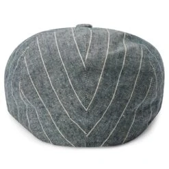 Fawler Casquette Plate Moda à Rayures Bleu Et Blanc Marco 11 Fawler Casquette Plate Moda à Rayures Bleu Et Blanc Marco -Bagues Magasin Hat 32 4 copy 3