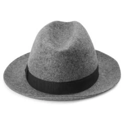 Fawler Chapeau Fédora Gris Filippo Moda -Bagues Magasin Hat 4 3 copy 3