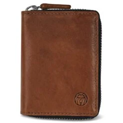 Lucleon Porte-cartes En Cuir Brun Havane Anti-RFID Cambodia -Bagues Magasin Pawas wallet 11 2 copy