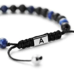 Arkai Bracelet Sanatio En Pierre De Lave, Sodalite Et Onyx De 6 Mm -Bagues Magasin bgfcfutg