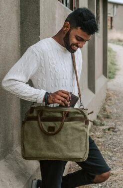 Lucleon Porte-cartes Accordéon Montreal En Cuir Havane RFID -Bagues Magasin billed 1 473