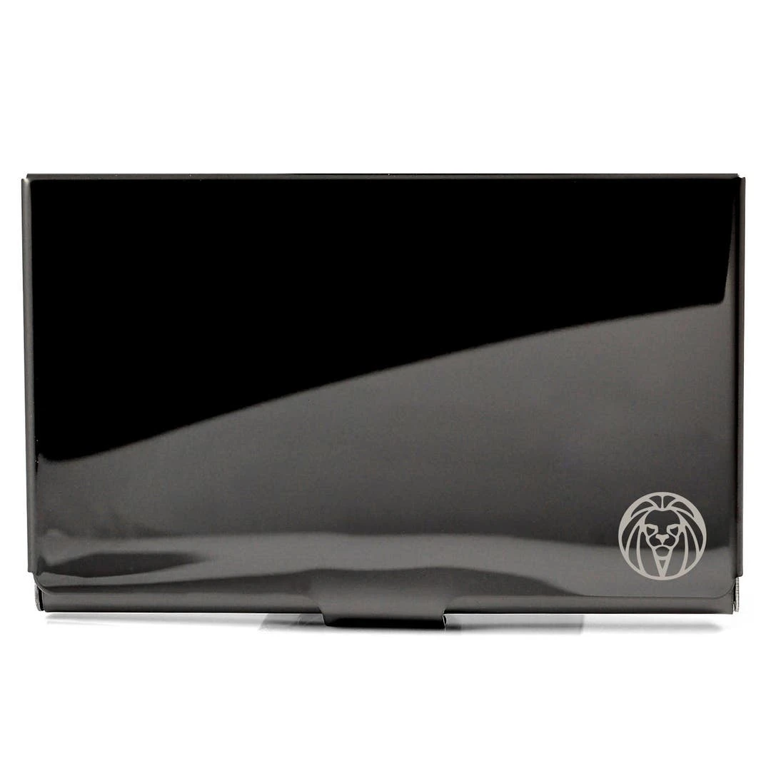 Lucleon Porte-cartes En Acier Noir 3 Lucleon Porte-cartes En Acier Noir