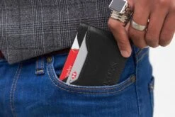 Lucleon Porte-cartes Noir "Bruce" 13 Lucleon Porte-cartes Noir "Bruce" -Bagues Magasin blackimg 0646