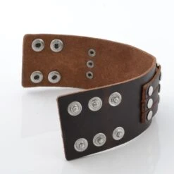 Collin Rowe Bracelet Marron à Passant 9 Collin Rowe Bracelet Marron à Passant -Bagues Magasin brunt hooked laderarmband 3