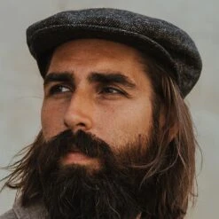 Fawler Casquette Plate Brune Fido Boston -Bagues Magasin cap 3