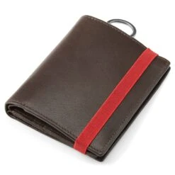 Lucleon Portefeuille En Cuir Brun Foncé Anti-RFID Et Porte-clés Lonnie 13 Lucleon Portefeuille En Cuir Brun Foncé Anti-RFID Et Porte-clés Lonnie -Bagues Magasin dblonnie6