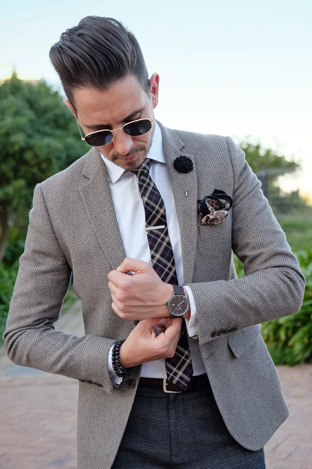 Fort Tempus Bracelet En Pierre Noire Brute 6 Fort Tempus Bracelet En Pierre Noire Brute – Image 4