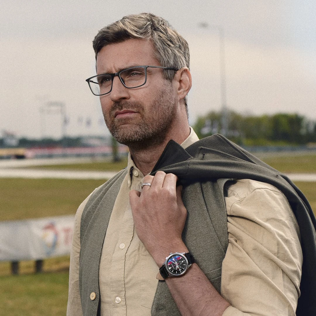 Fawler Monterey | Montre De Course Bleue Et Rouge 6 Fawler Monterey | Montre De Course Bleue Et Rouge – Image 4