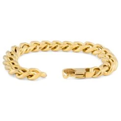 Lucleon Gourmette Dorée 10 Mm 9 Lucleon Gourmette Dorée 10 Mm -Bagues Magasin g br 10mm 2 3