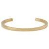 Lucleon Bracelet Manchette Doré à Profil étroit -Bagues Magasin gold88a7f56a985a71a73395327e170d1a5d 2